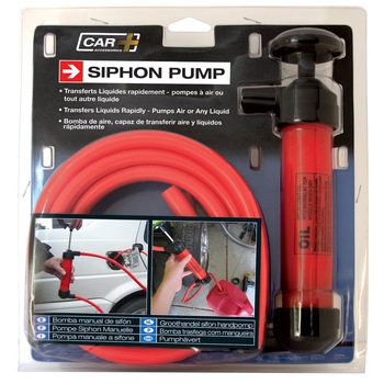 Pompa manuala 3 in 1 din plastic pentru transfer lichide 35x230mm